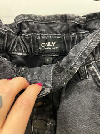 Shorts vaqueros Only negros mujer talla XS NUEVOS