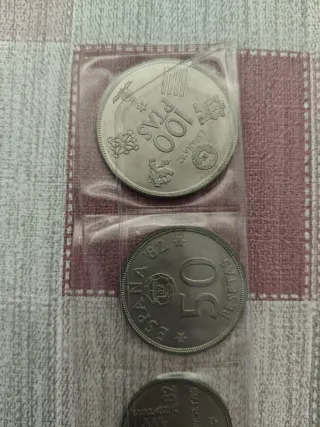 Colección de Pesetas del Mundial 82