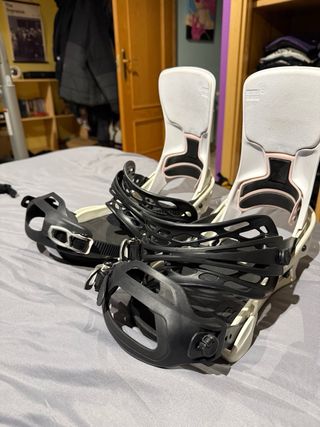 Fijaciones Burton Cartel X Blancas