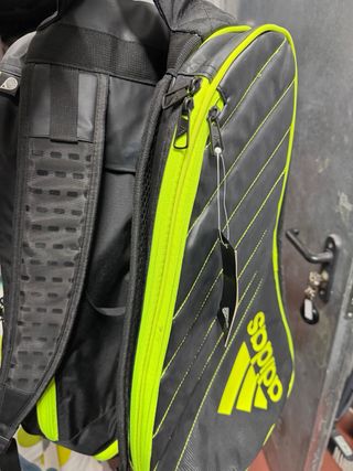 Paletero Adidas Protour Negro/Amarillo