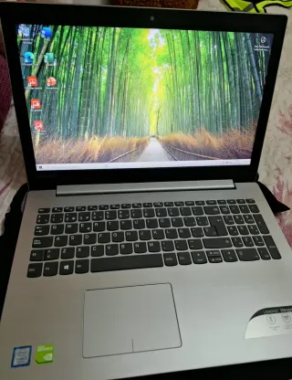 Portátil Lenovo Plata/Negro