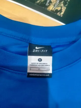 Camiseta Nike Azul Dri-Fit