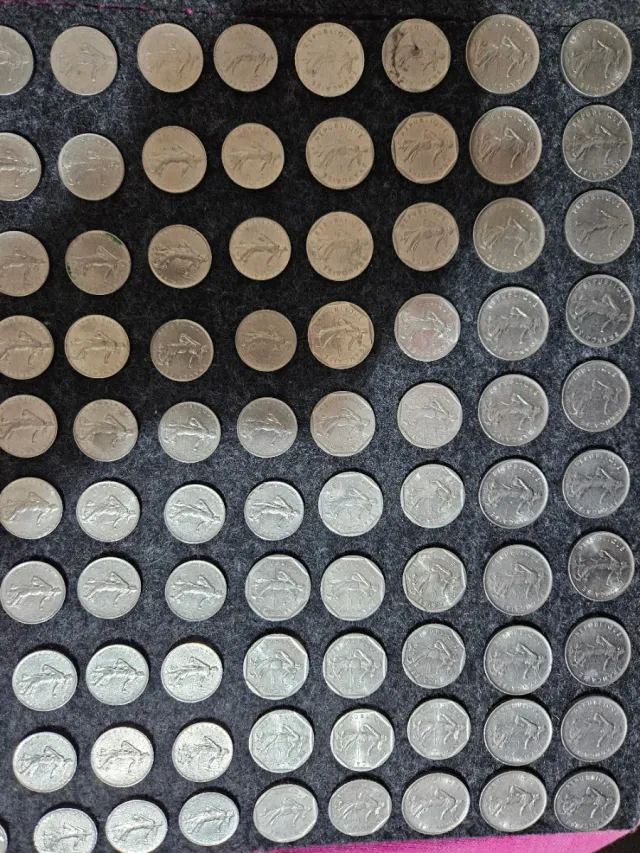 Lote 113 Monedas de Francia