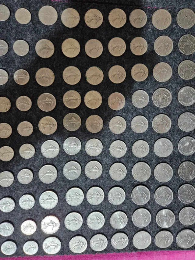 Lote 113 Monedas de Francia