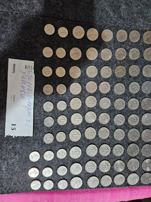 Lote 113 Monedas de Francia