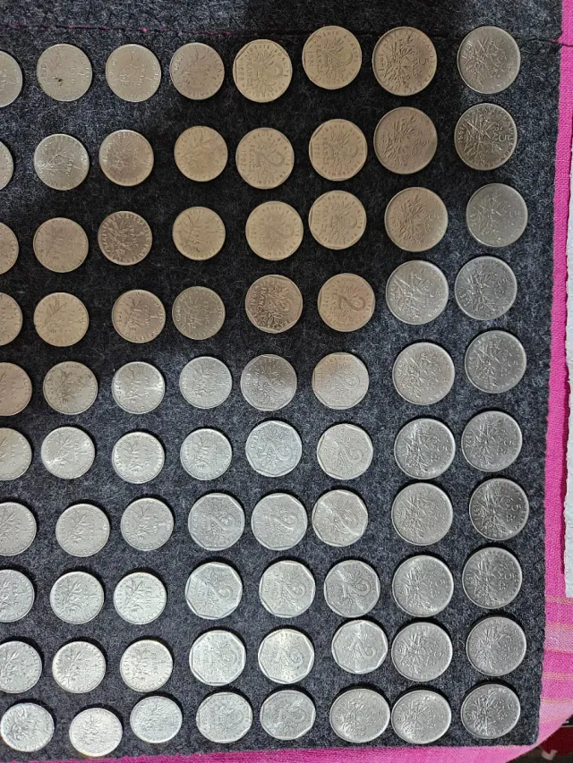 Lote 113 Monedas de Francia