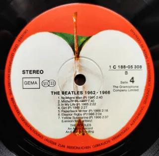 2 LP'S 1978 🇩🇪 THE BEATLES - 1962-1966