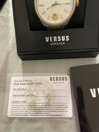 Reloj Versus Versace Bicolor
