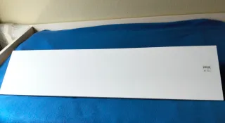 Estantería blanca 120x29,5 cm