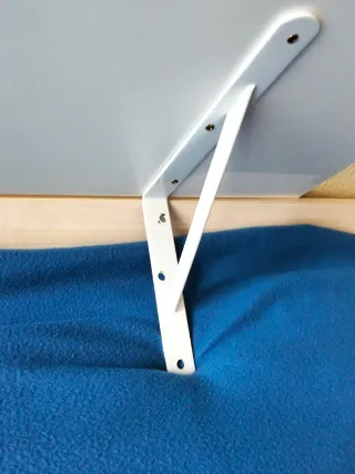 Estantería blanca 120x29,5 cm