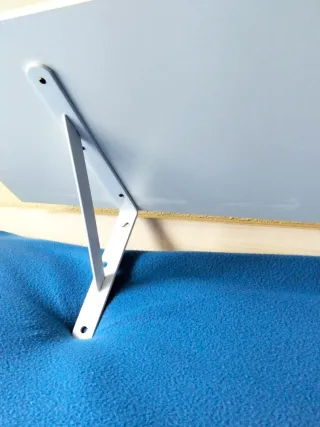 Estantería blanca 120x29,5 cm