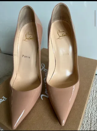 Christian Louboutin Pigalle 37.5 Nude