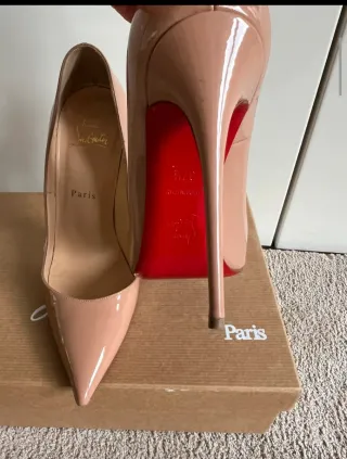 Christian Louboutin Pigalle 37.5 Nude