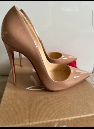 Christian Louboutin Pigalle 37.5 Nude