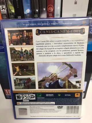 Canis Canem Edit Bully PS2