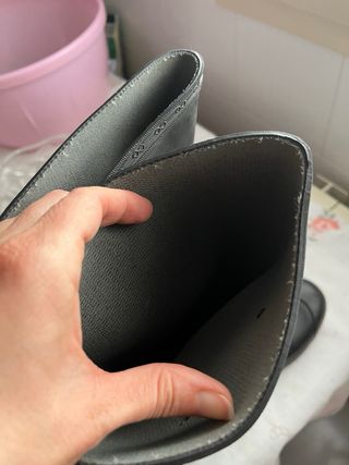 Stivali da acqua neri da donna