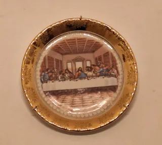 Plato decorativo La Última Cena