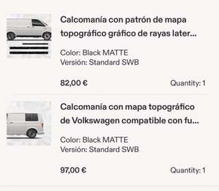 Vinilos decorativos para VW T5