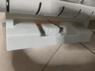 Calentador radiante plateado