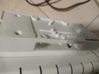 Calentador radiante plateado