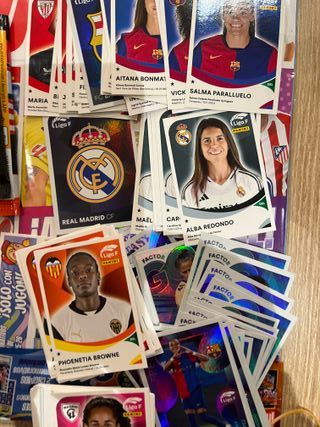 Lote 200 cromos Liga F 2024-25