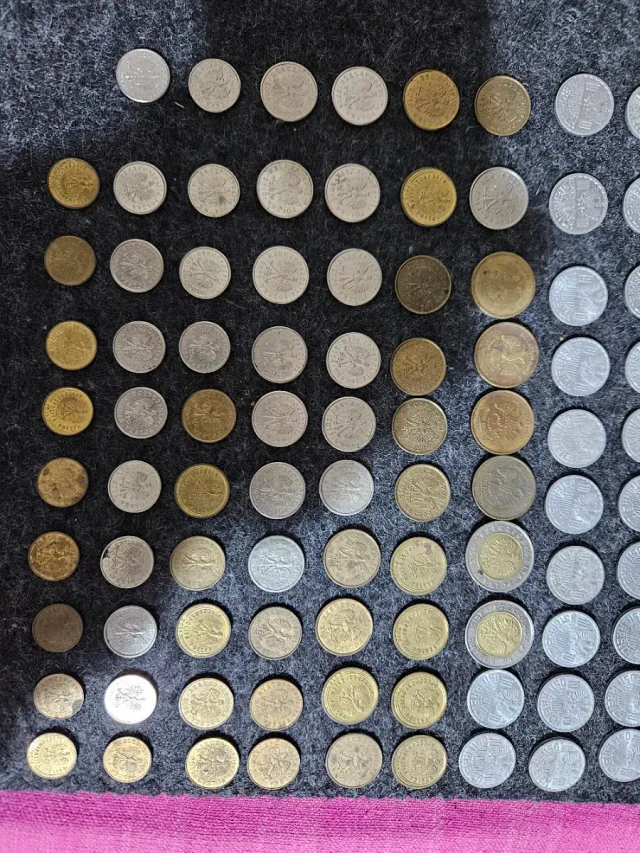 Lote 99 Monedas de Polonia Antiguas y Modernas