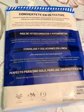 Crimenes Imperfectos Juego Investigación