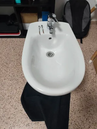 Videt de cerámica blanco