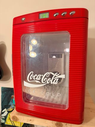 Nevera Coca Cola Roja