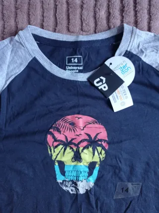 Camiseta calavera Talla 14