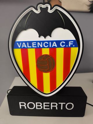 Lámpara Personalizada Valencia C.F.