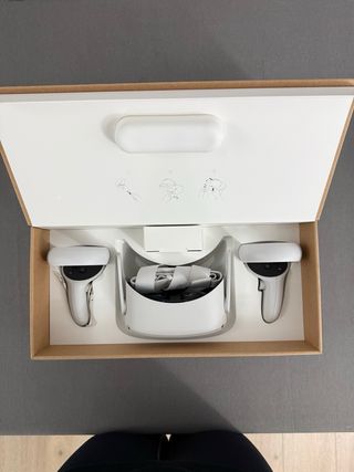 Oculus Meta Quest 2 Gafas VR + Bolsa y cable PC