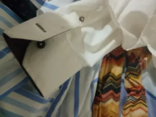 Camisa elegante blanca XL