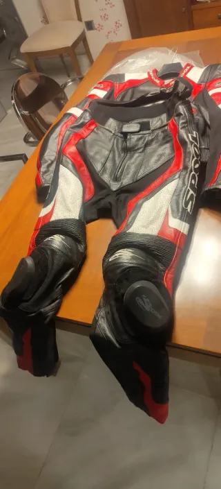 Mono de moto cuero Spool 2 piezas Talla L 52