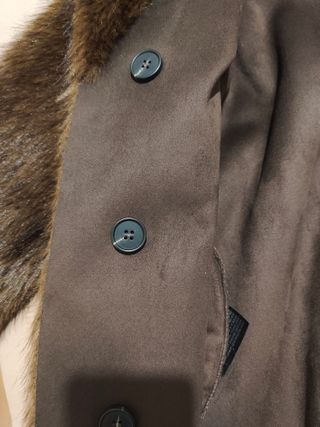 Chaqueta pelo Zara reversible S. Modelo agotado