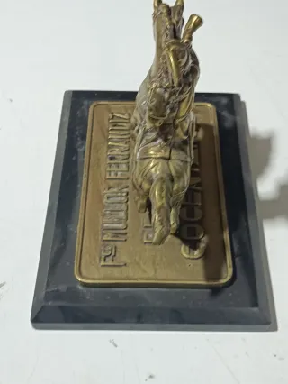 Figura Bronce Jinete Cocentaina