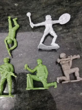 Lote Soldados Juguete Plástico