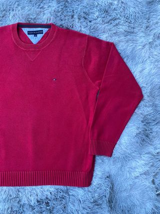 Jersey Tommy Hilfiger Rojo Talla XL