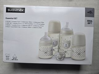 Set 4 Biberones y Chupete Suavinex