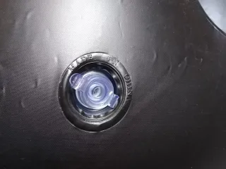 Silla Hinchable Gaming Azul y Negro