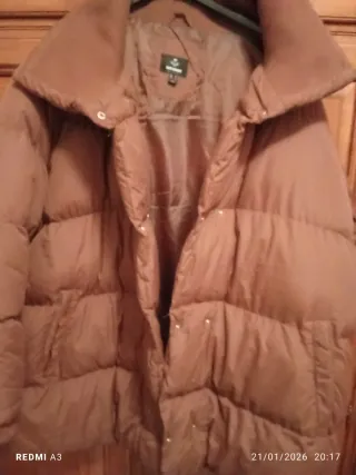 Piumino Threadbare marrone taglia 52