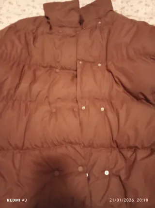 Piumino Threadbare marrone taglia 52