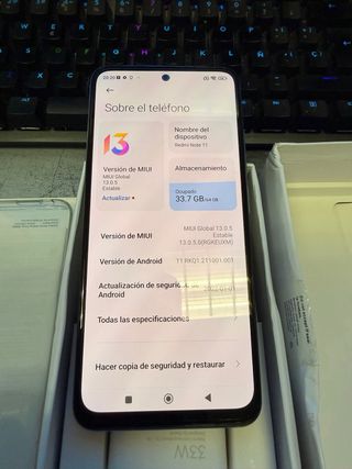 Xiaomi Redmi Note 11 Blu