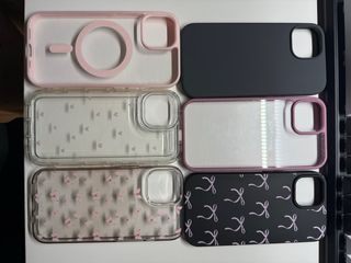 iPhone 14 Morado (84%) + 6 fundas