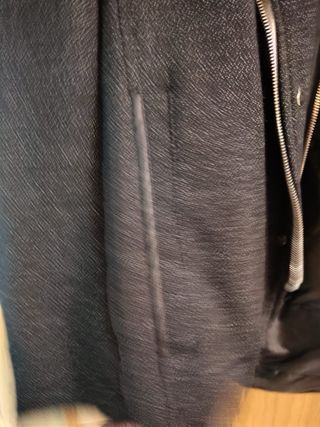 Cazadora Zara Negra Hombre