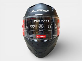 Casco integral LS2 Vector II Matt Black (L) NUEVO