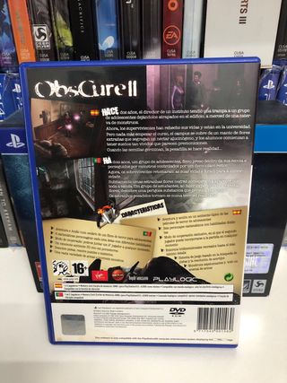 Obscure 2 PS2