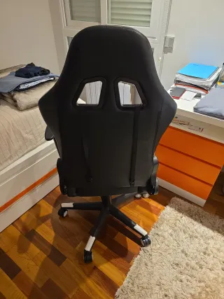 Silla Gamer Racer X Negra y Blanca