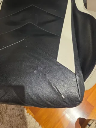 Silla Gamer Racer X Negra y Blanca