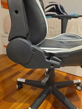 Silla Gamer Racer X Negra y Blanca